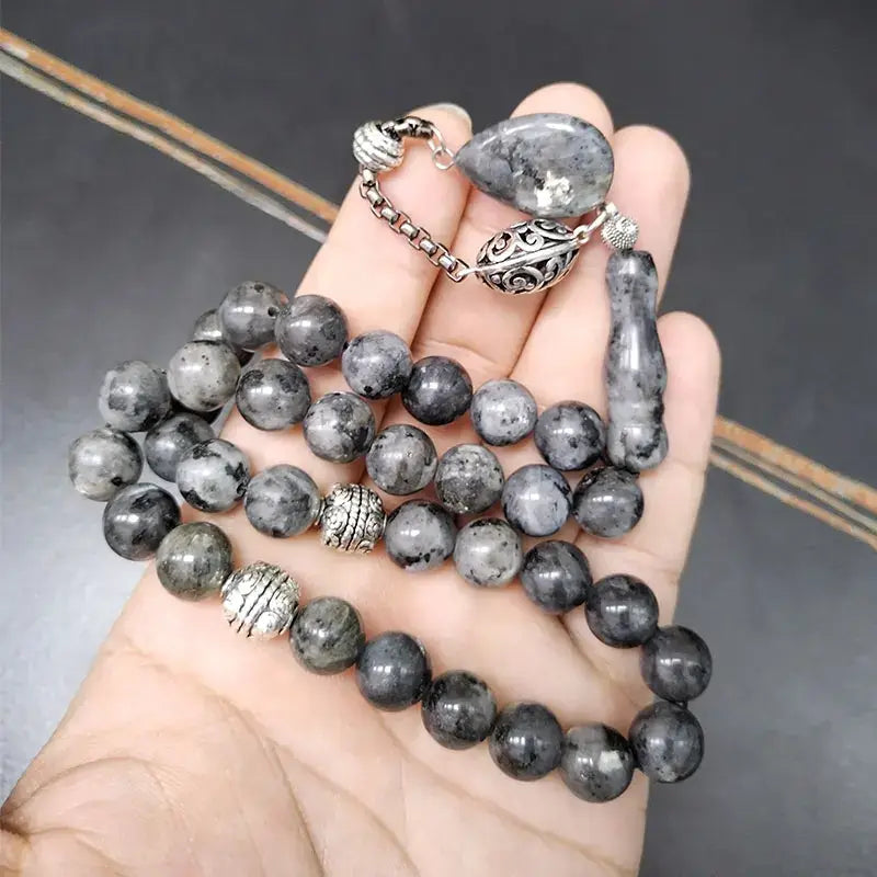 Tasbih misbaha semi precious stone muslim gift