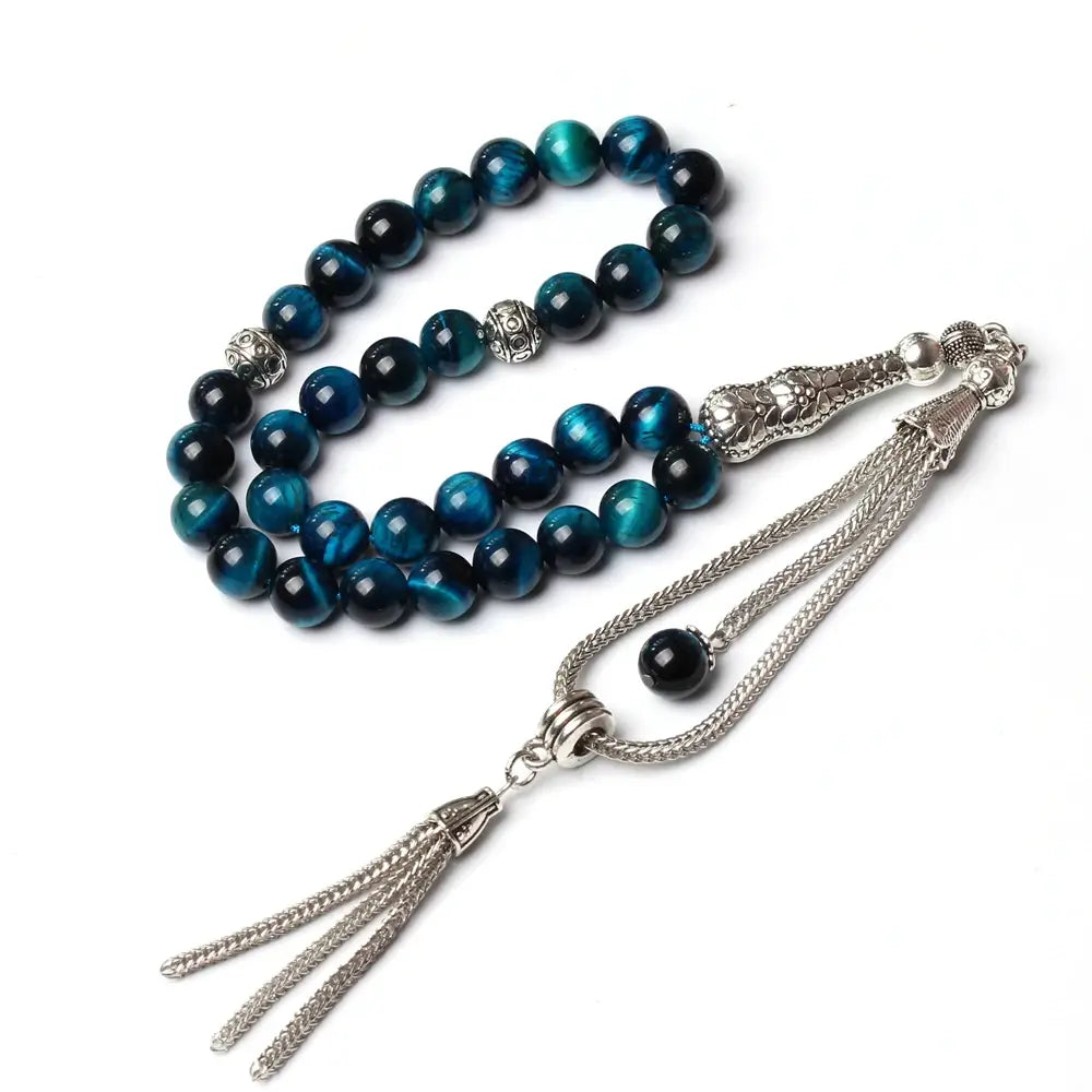 Tasbih misbaha semi precious stone muslim gift