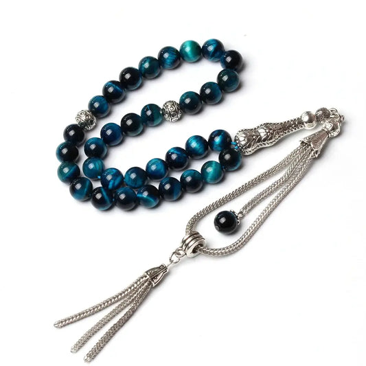 Tasbih misbaha semi precious stone muslim gift