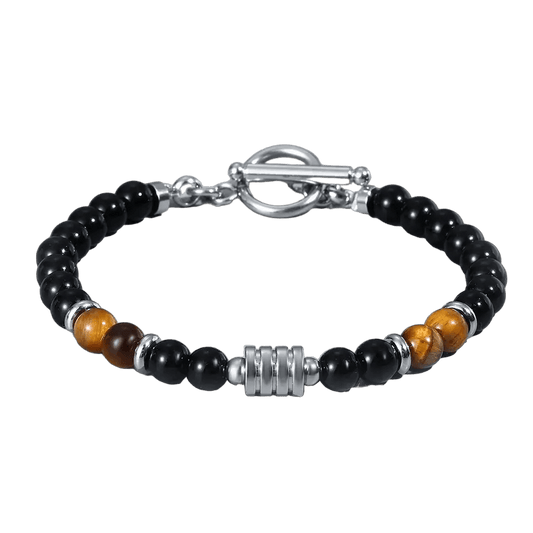 men trendy semi precious stone jewelry