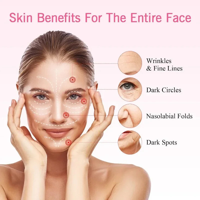 LED beauty wand for glowing skin