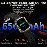Outdoor Smartwatch Android iOS Compatible Watch