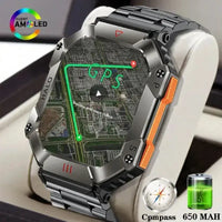GPS Smartwatch Military Fitness Tracker