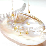 RadianceGlow Citrine Choker — 14K Gold Filled