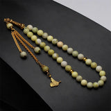 Tasbih misbaha semi precious stone muslim gift