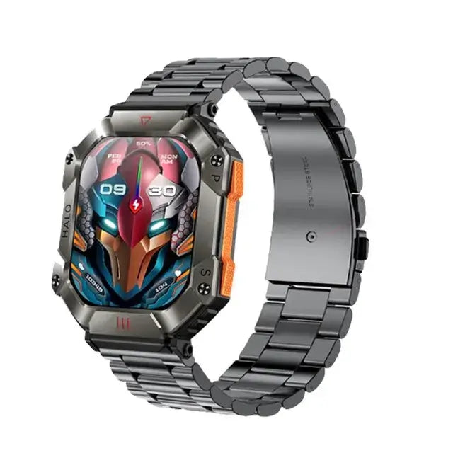 Android iOS Compatible Watch Military Fitness Tracker