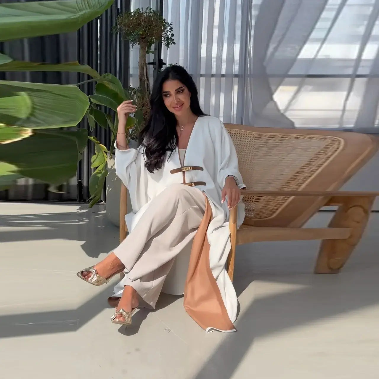 Eid Muslim Abayas Dress gift for her