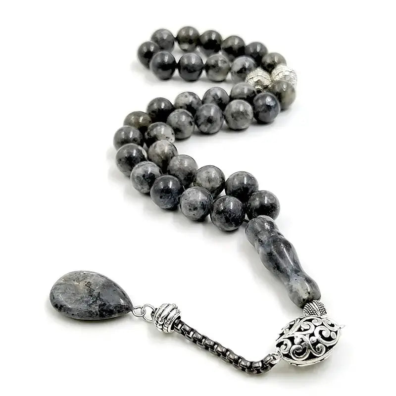 Tasbih misbaha semi precious stone muslim gift