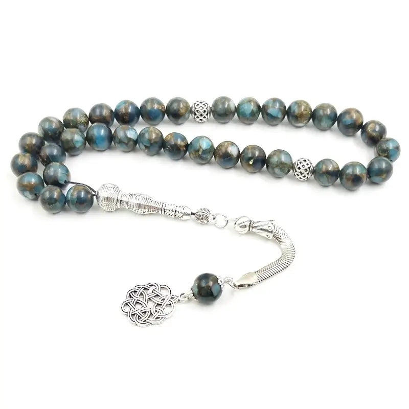 Tasbih misbaha semi precious stone muslim gift