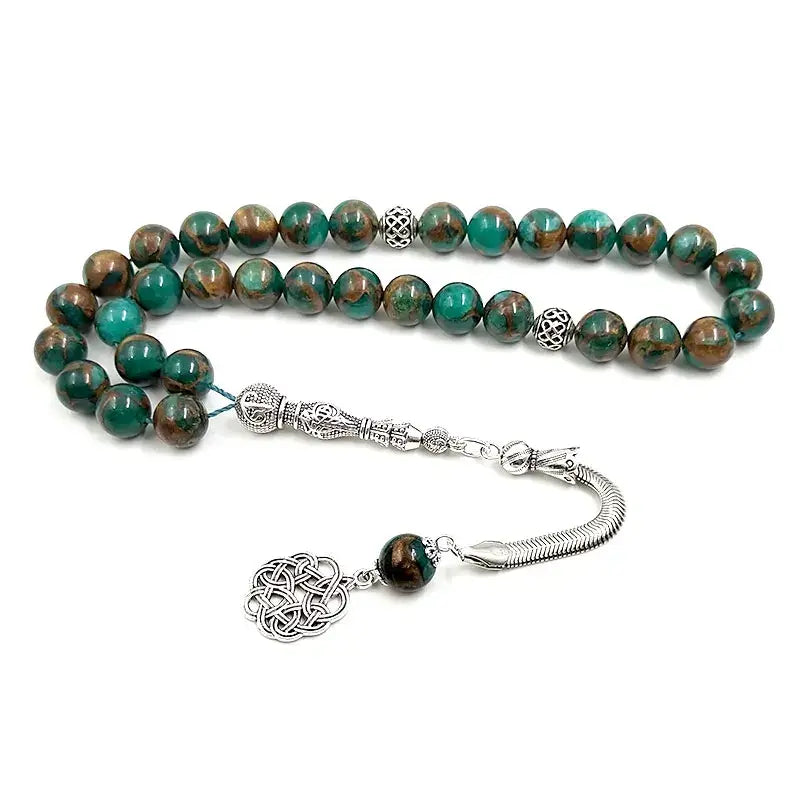 Tasbih misbaha semi precious stone muslim gift