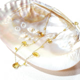 RadianceGlow Citrine Choker — 14K Gold Filled