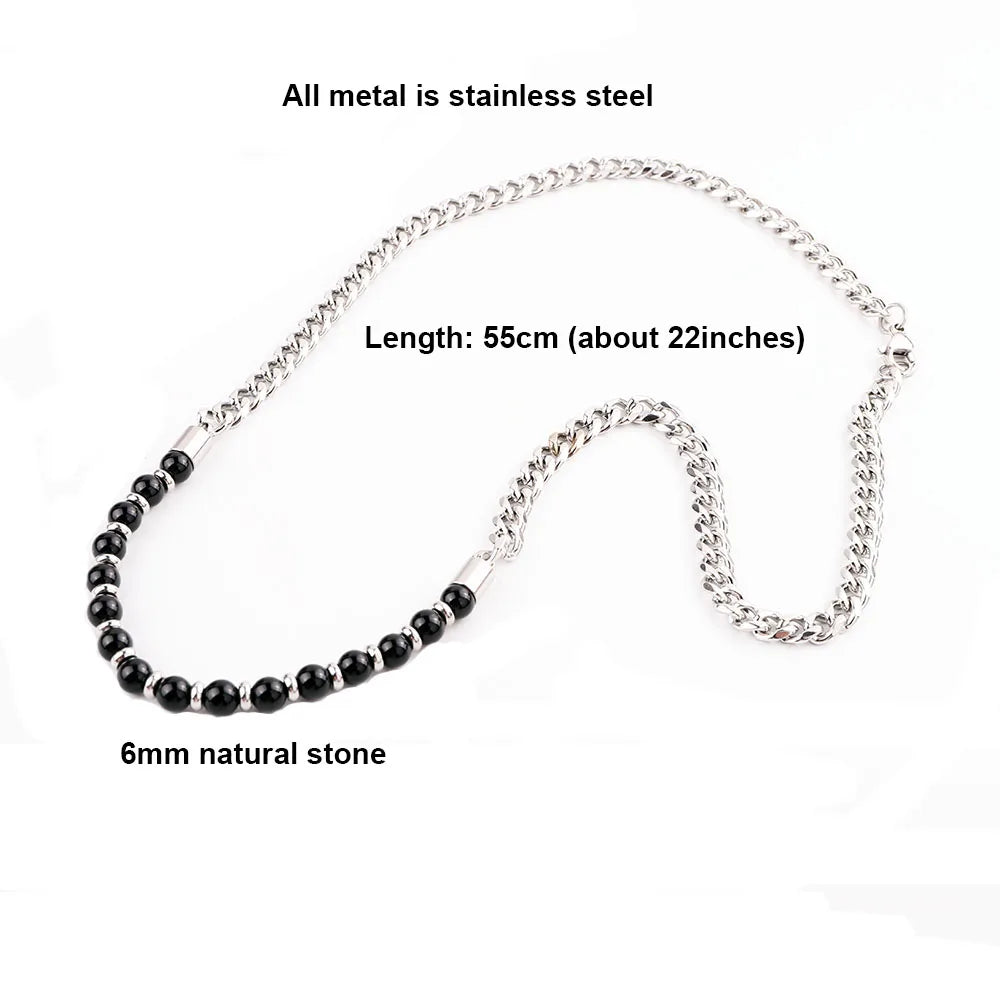 Stainless Steel beaded Chain Jewelry