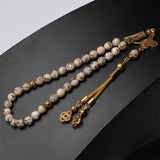 Tasbih misbaha semi precious stone muslim gift