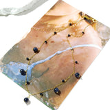 WisdomGlow Sapphire Choker — 14K Gold Filled