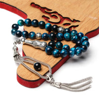 Tasbih misbaha semi precious stone muslim gift