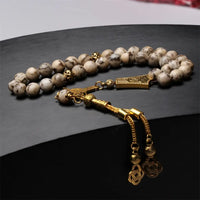 Tasbih misbaha semi precious stone muslim gift