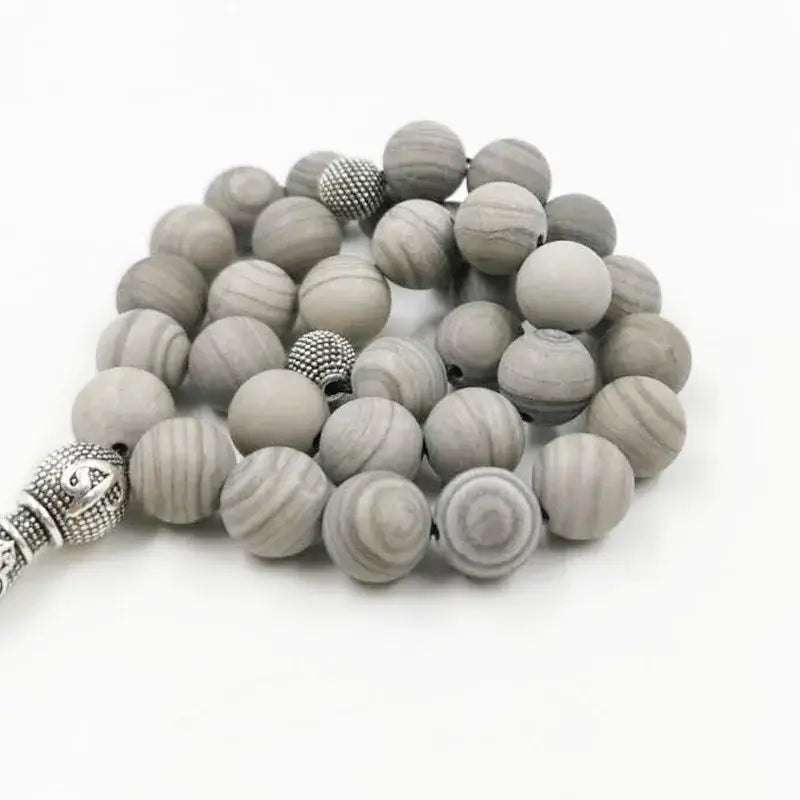 Tasbih misbaha semi precious stone muslim gift