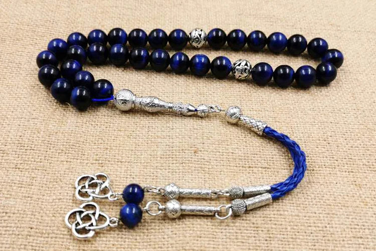 Tasbih misbaha semi precious stone muslim gift