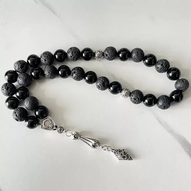 Tasbih misbaha semi precious stone muslim gift