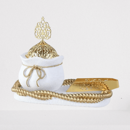 Chic Incense Burner white