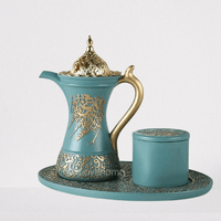 Original bahkoor incense burner turquoise