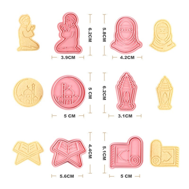 eid ramadan recipe decoration cookie tool