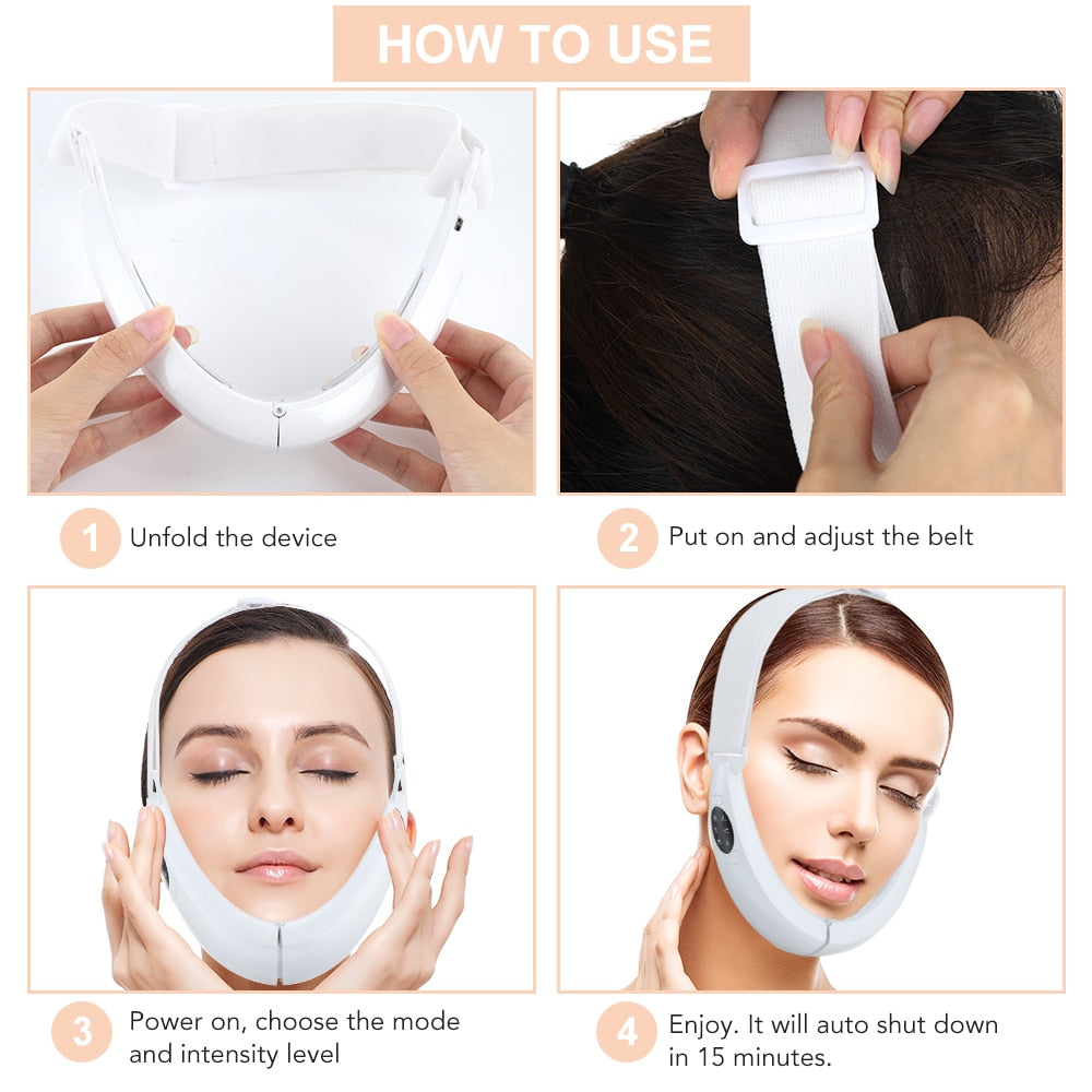 anti-aging device anti-sagging jowls anti-wrinkle gadget
