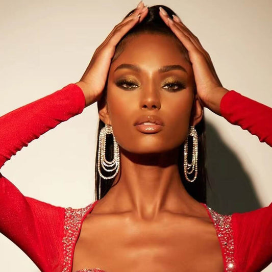 look at me exaggerated earring party jewelry