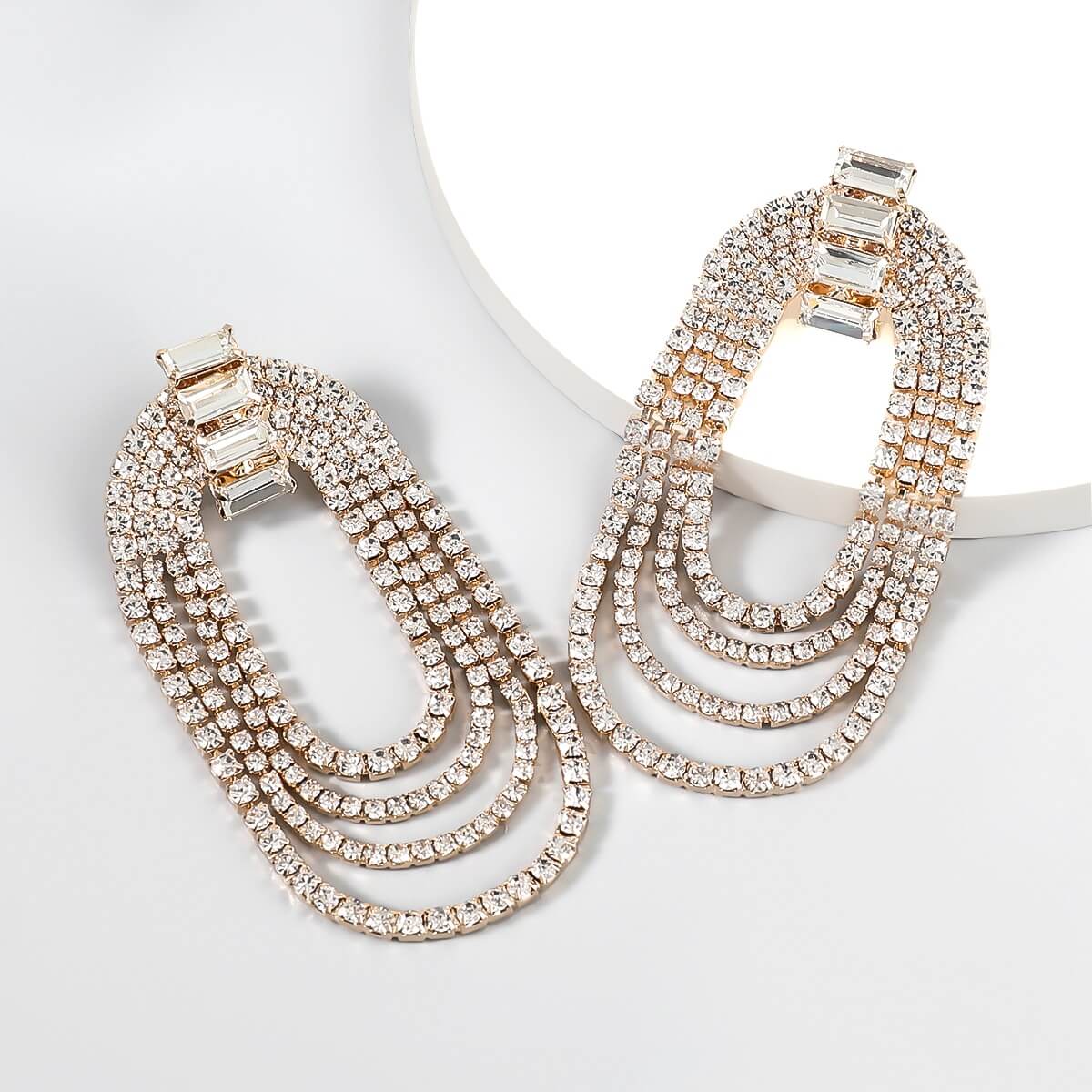look at me exaggerated earring party jewelry
