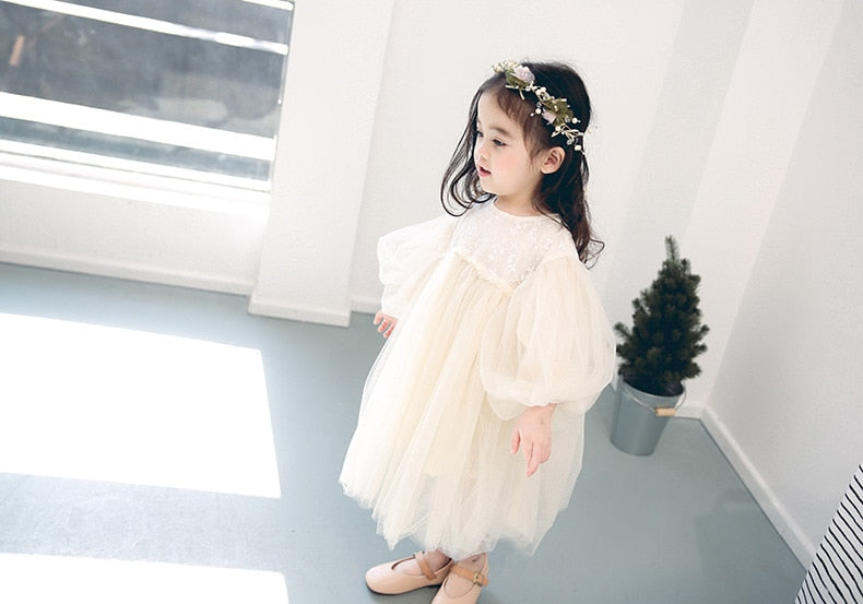 Robe de mariée de princesse pour bébé