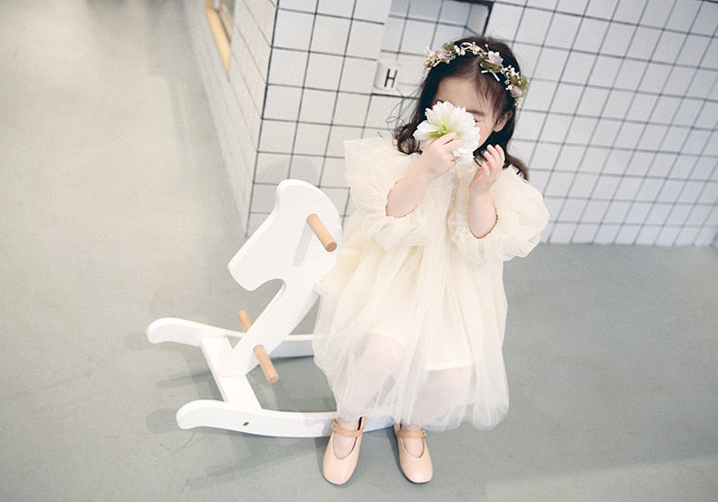 Robe de mariée de princesse pour bébé