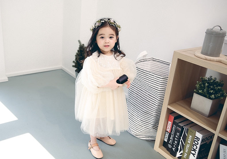 Robe de mariée de princesse pour bébé