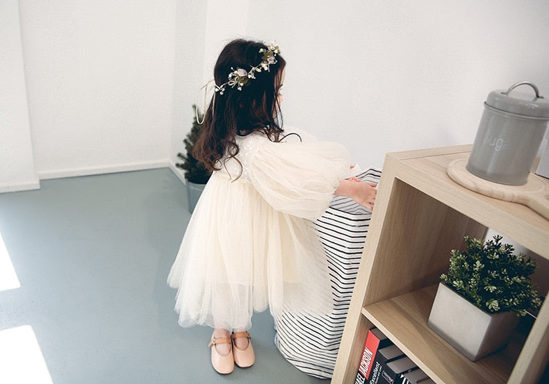 Robe de mariée de princesse pour bébé