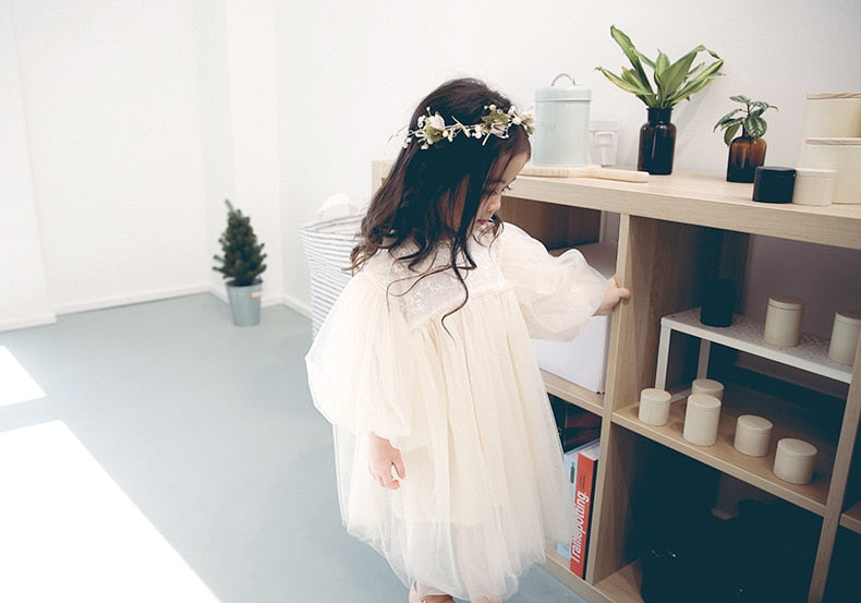 Robe de mariée de princesse pour bébé