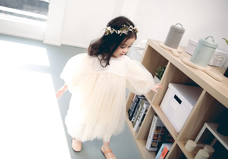 Robe de mariée de princesse pour bébé