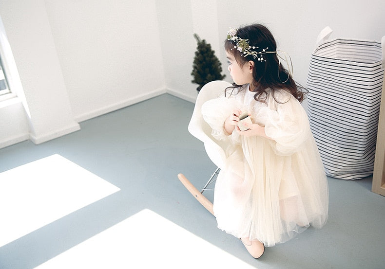 Robe de mariée de princesse pour bébé