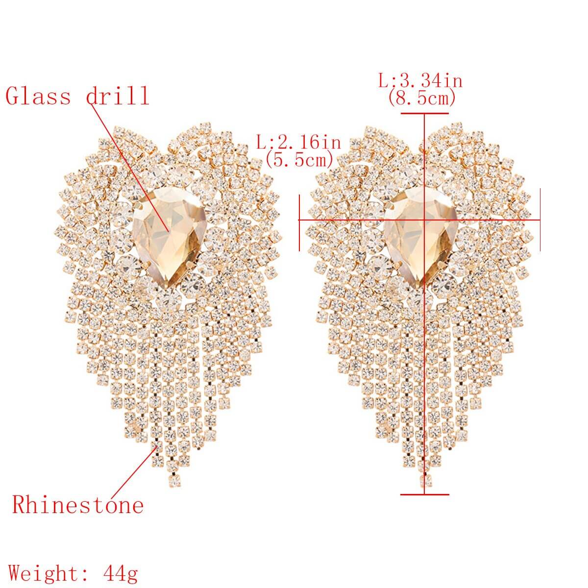 lookatme earrings wedding party jewelry