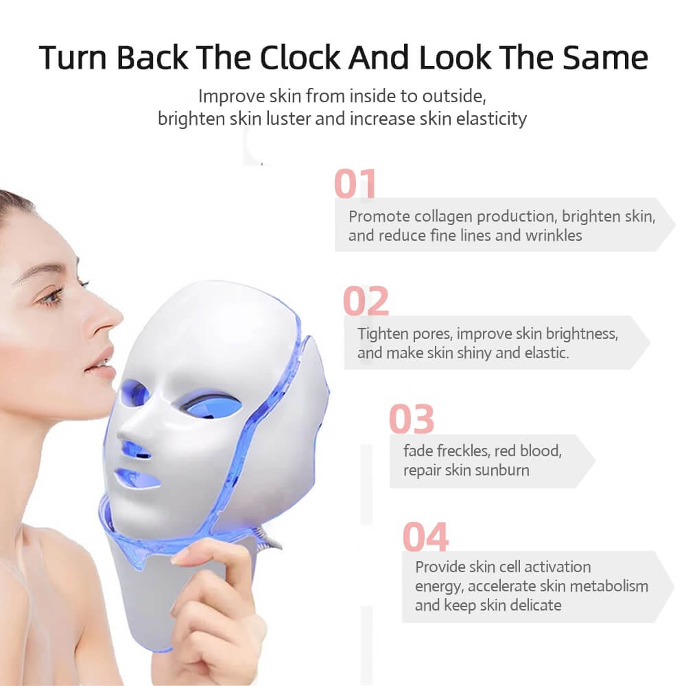 led facial therapy home spa gift for her