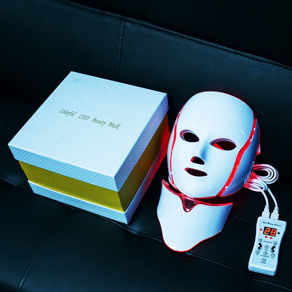 led facial therapy home spa mother day gift