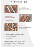 Freshwater pearl 925 sterling silver necklace