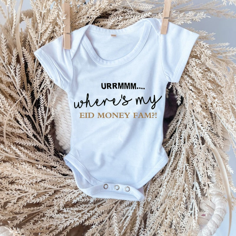 Eid Ramadan baby gift onesie