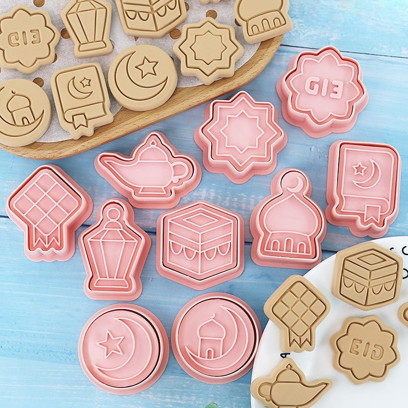 eid ramadan recipe decoration cookie mold