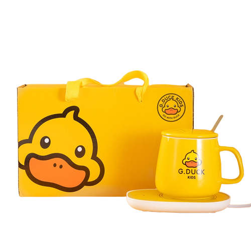 Ensemble de tasses chauffe-tasses mignonnes pour enfants