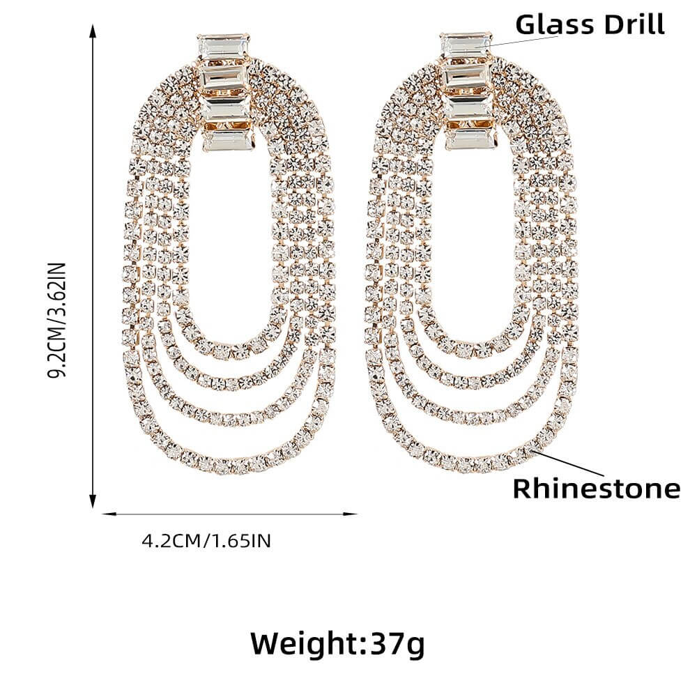 exaggerated earring party jewelry gift mother day