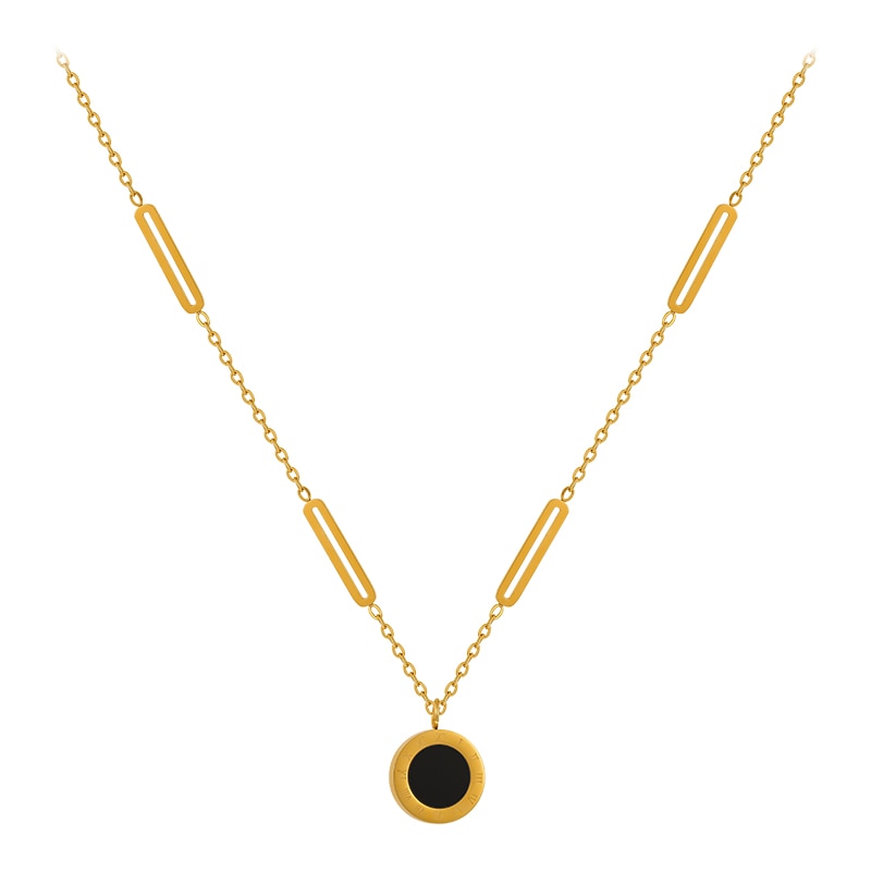 Black or White Roman Necklace