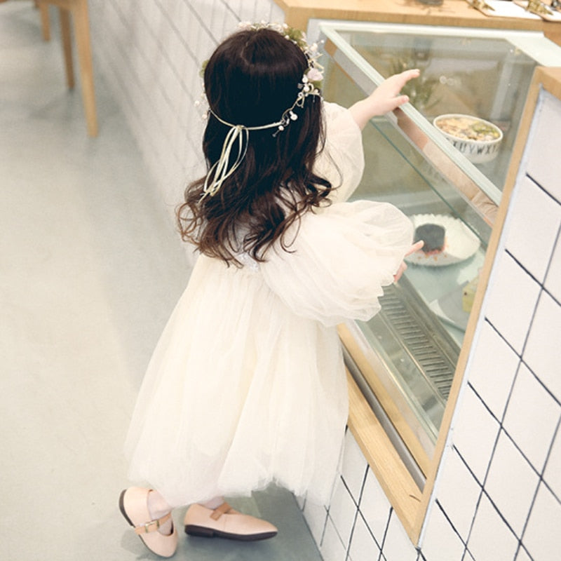Robe de mariée de princesse pour bébé