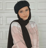 trendy hijab hat winter gift muslim