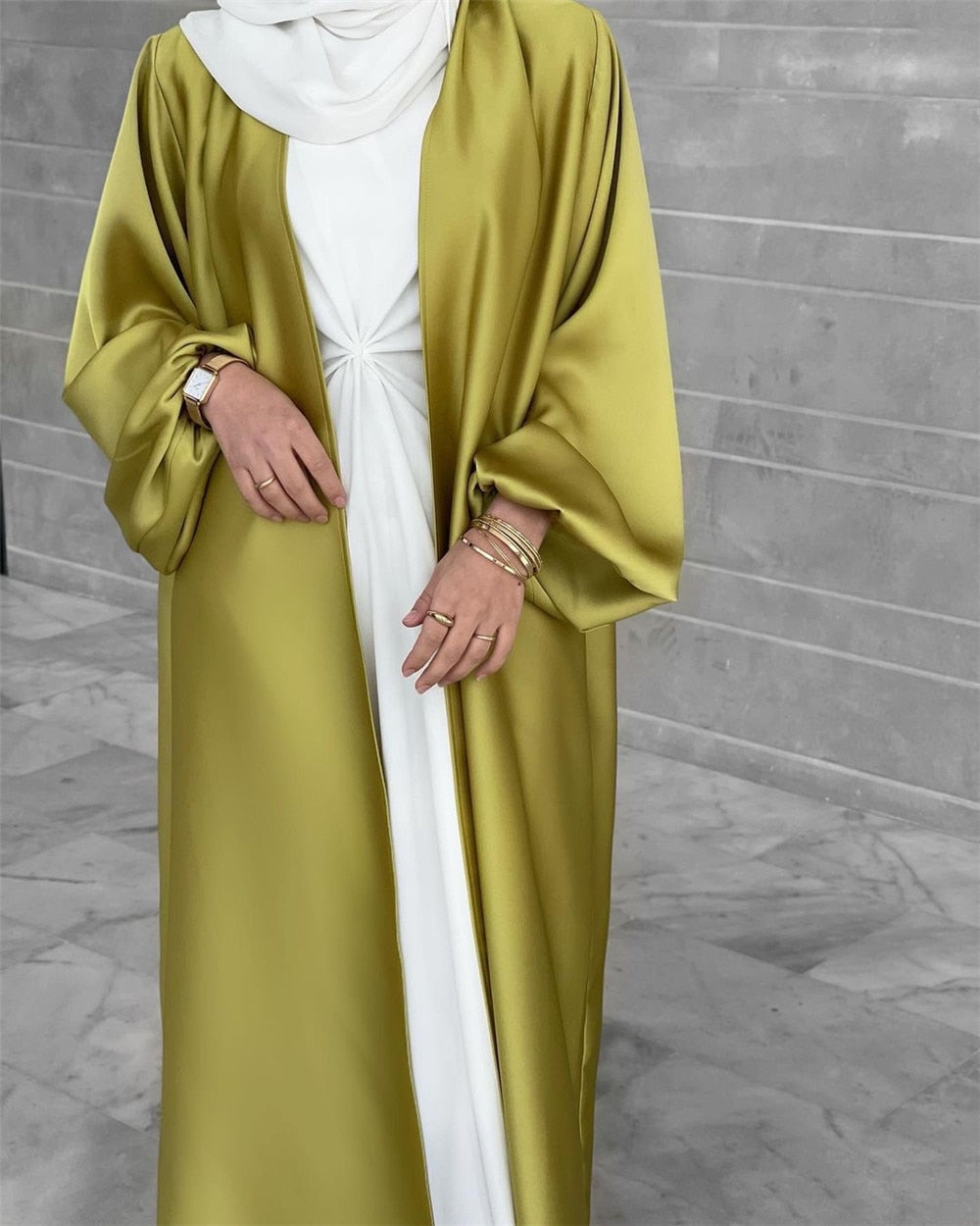 Ramadan Eid Gifts Abaya Kimono Muslim 