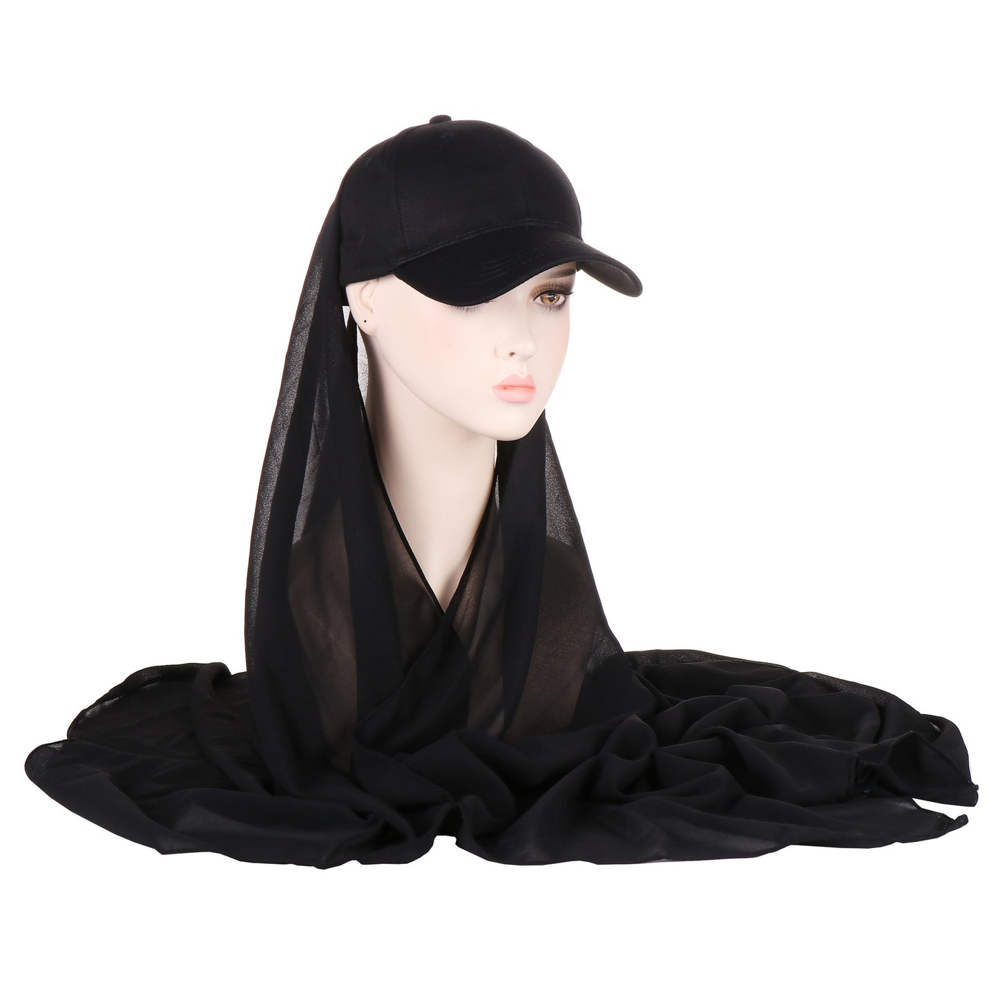 Ready to wear Hijab baseballcap muslim