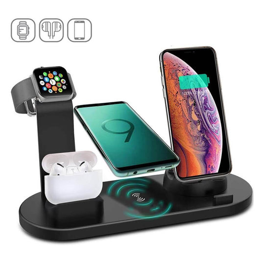 wireless charger dock iphone samsung gift for him her